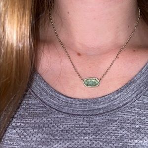 Mint Green Kendra Scott Necklace